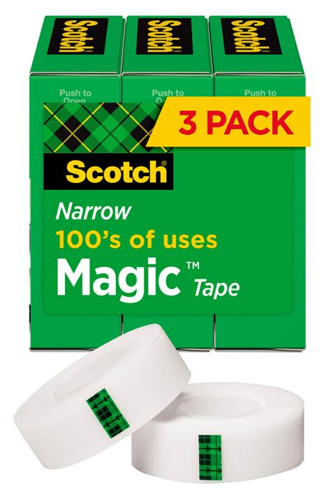 The science behind the adhesive properties of Scotch magic tape refills